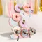 Einhorn Holz Donut Ständer Wand Dessert Donut Tischhalter Einhorn Geburtstag Party Dekor Baby Dusche Hochzeit Party Supplies