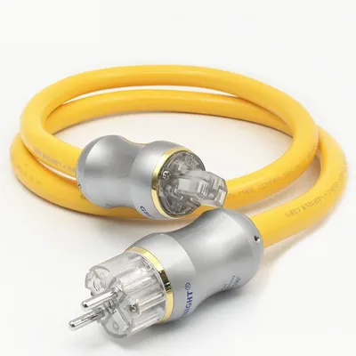 Hi-Fi 19mm Audiophile OFC US/AU Schuko power cables Hifi connector Amplifier CD DVD player audio AC power cord