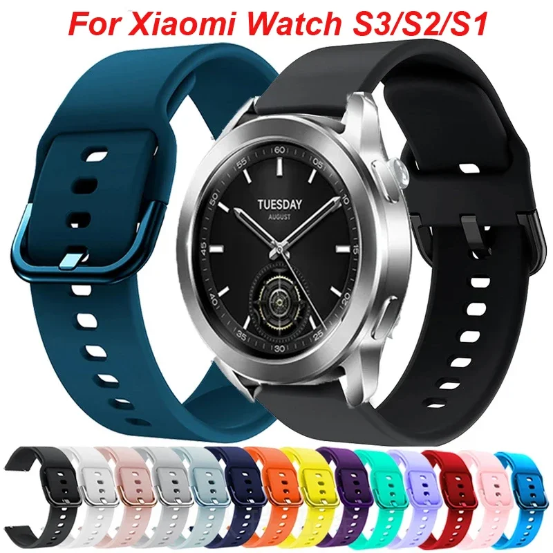 Silikonband für Xiaomi Watch 2 Pro Schnellverschluss-Sportarmband für Xiaomi Watch S4 S3 S2 S1 Pro Active Mi Watch Color 2 Armband Image
