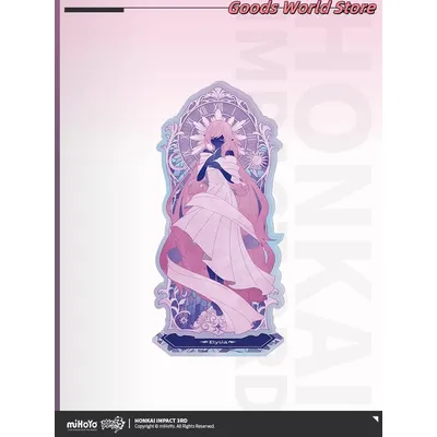 Original Honkai Impact 3rd The Story Theme Acrylplakette Because of You Mihoyo Elysia Cosplay Anime Spiel Geburtstagsgeschenke Image