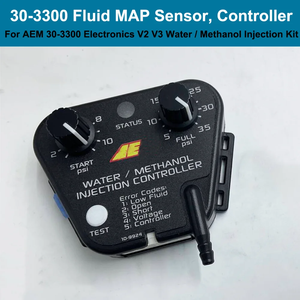 NEUE VERSION 30-3300 Controller 303300 Flüssigkeit MAP Sensor Passend Für AEM 30-3300 Elektronik V2 V3 Wasser/Methanol Injektion Kit Image
