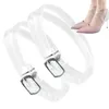Klare Riemen absätze elegante unsichtbare Schuh gurte bequem stabil für Schuhe stabile sichere Schuh gurte für lose Schuhe klassisch
