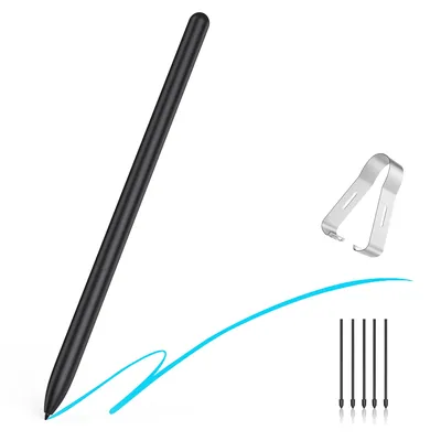 MoKo Galaxy Tab S9 FE S Pen for Samsung Galaxy Tab S10/S9/S8/S7/S6 Lite S Pen Replacement+Free 5 Tips for Galaxy Tab S6 Lite Pen