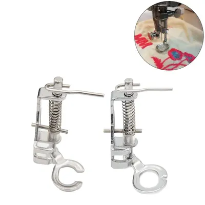 Presser Foot Quilting Embroidery Foot Household Darning Sewing Machine Presser Foot Open Toe Quilting Foot Sewing Machine Part