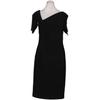 Heine Damen Kleid, Gr. 32, schwarz, Elasthan, Synthetik