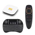 Smart TV Box Android 14 H96 Max M2 Plus Rockchip RK3528 1000 M LAN Wi-Fi 6 Bluetooth 5.4 8K 4K BT con telecomando vocale e giroscopio, set-top box e lettore multimediale