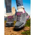scarpe da trekking da donna con suola robusta – scarpe da arrampicata resistenti per escursionismo, zaino in spalla e sentieri di montagna