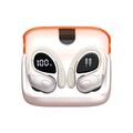 Auricolari wireless 75 ore Bluetooth 5.4 cuffie sportive 2025 auricolari Bluetooth stereo bassi profondi sopra l'orecchio con ganci auricolari e microfono con cancellazione del rumore auricolari