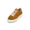Sneaker MARC O'POLO "aus softem Veloursleder", Damen, Gr. 36, braun (caramel), Obermaterial: 100% Leder (Rind), unifarben, Schuhe