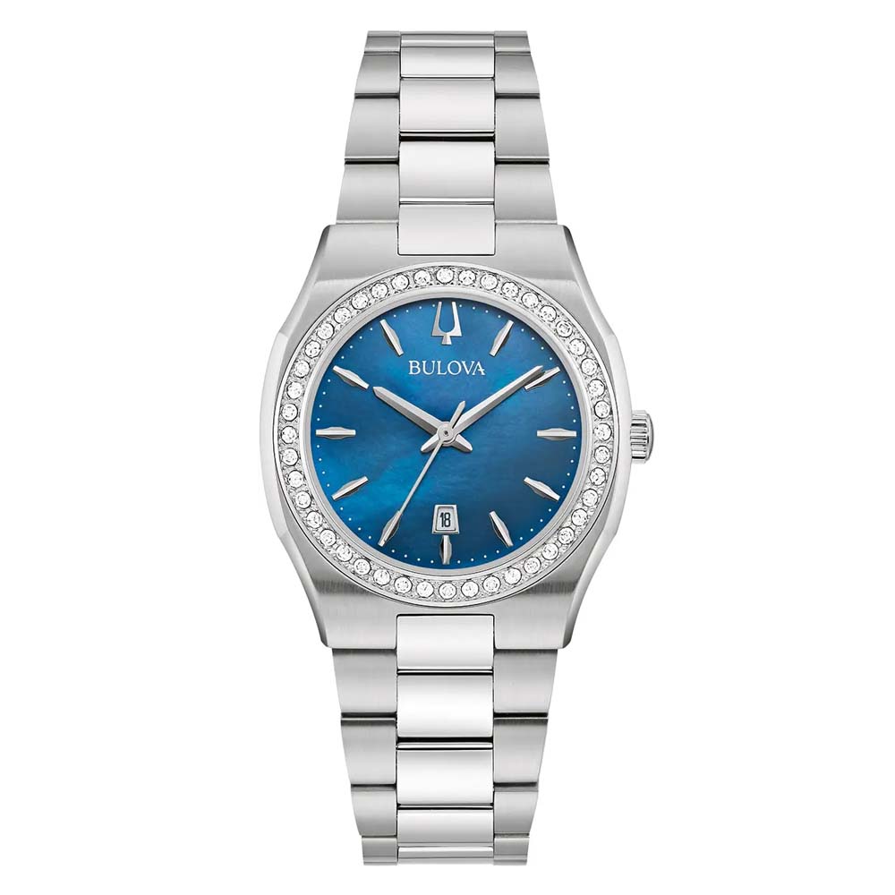 Bulova Surveyor Damenarmbanduhr Silber 96R246 Image