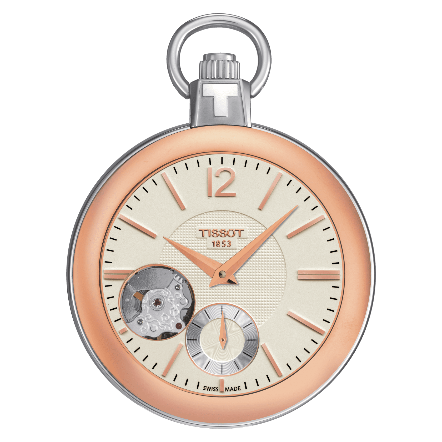 Tissot T-pocket Skeleton Herren Armbanduhr T8534052926701 Image