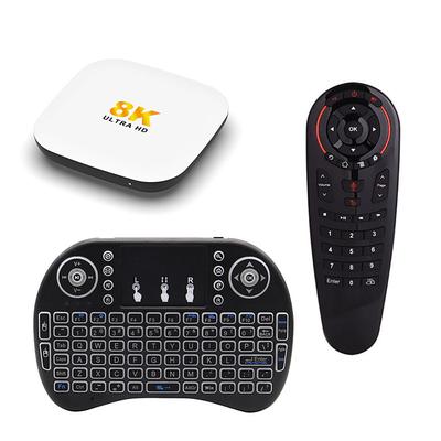 Android 14 Smart TV BOX H96 Max M2 PLUS Rockchip RK3528 1000M LAN WiFi6 Bluetooth 5.4 8K 4K BT With Voice Gyroscope Remote Set Top Box Media Player