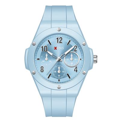 SANDA Women Men Kids Quartz Watch Minimalist Luxury Fashion Business Luminous Calendar Date Waterproof Silicone Watch