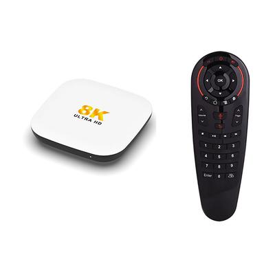 Android 14 Smart TV BOX H96 Max M2 PLUS Rockchip RK3528 1000M LAN WiFi6 Bluetooth 5.4 8K 4K BT With Voice Gyroscope Remote Set Top Box Media Player