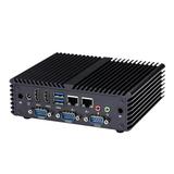 Qotom Q401P Mini PC Celeron 2955U Processor Dual Core 1.4 GHz 8GB RAM 64GB SSD Mini Desktop PC Windows Linux