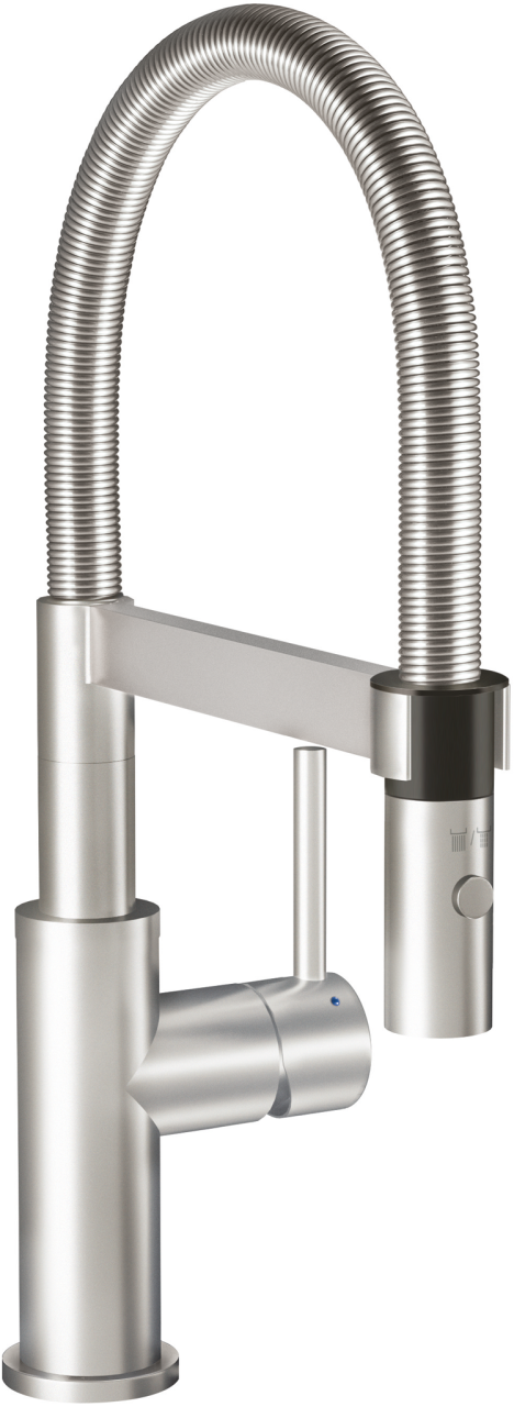Villeroy & Boch Küchenarmatur Steel Expert Compact 42x220mm aus Edelstahl 92730023