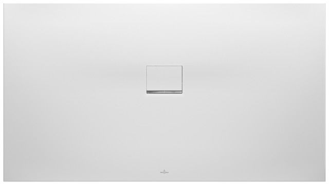 Villeroy & Boch DW Squaro Infinity 1600x1000x40mm, EB:li flb Einbau AR Almond UDQ1710SQI2LVAL Image