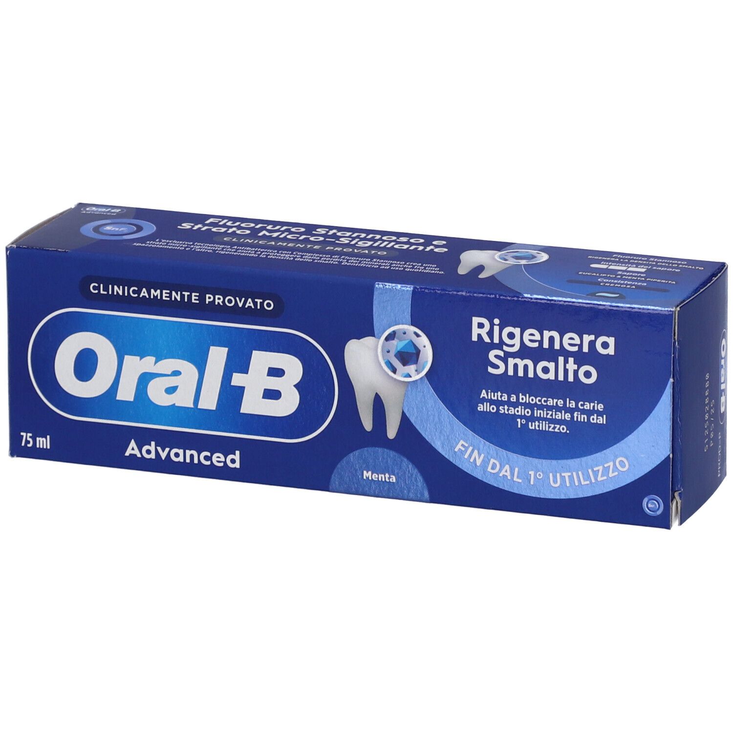 Oral-B Advanced Rigenera Smalto Menta 75 ml Dentifricio