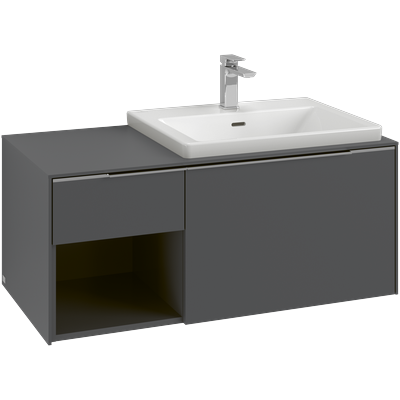 Villeroy & Boch Waschtischunterschrank Subway 3.0 C571L1 1001x423x516mm m. Bel. 2 Ausz. Waschtisch r C571L1AH Image