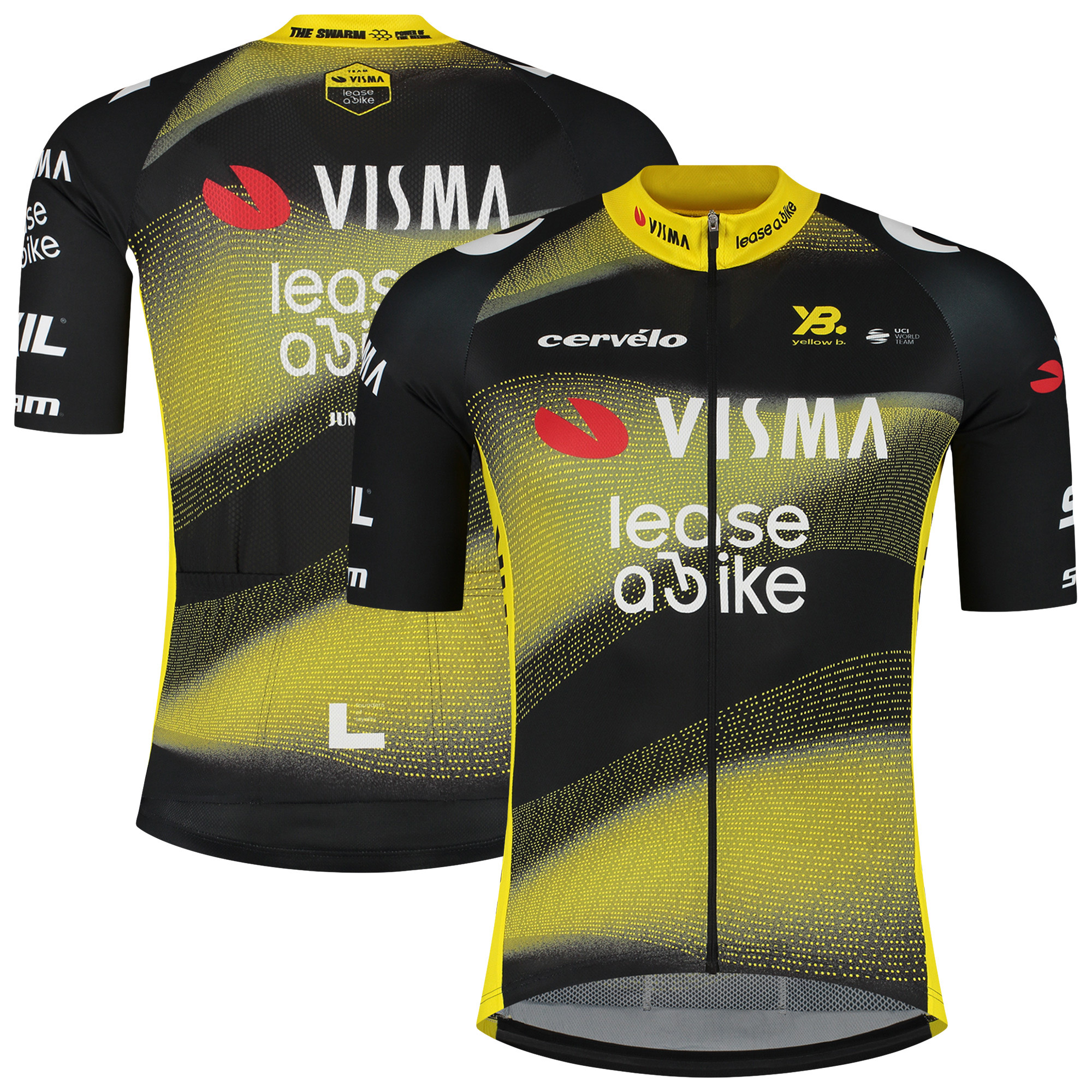Visma–Lease a Bike 2025 Replica TDF Trikot Image