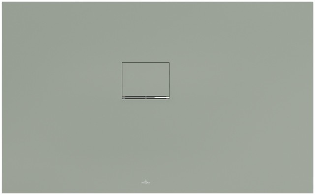 Villeroy & Boch DW Squaro Infinity 1300x800x40mm, EB:li flb Einb AR Morning Green UDQ1380SQI2LVR8 Image
