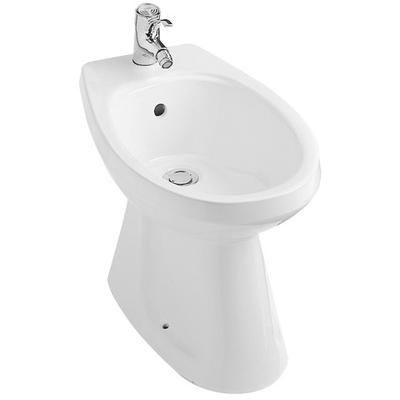 Villeroy & Boch Bidet Saval 2.0 370x575mm mit Überlauf bodenstehend Weiss Alpin 7G440001 Image