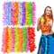 5/10 pezzi ghirlanda di fiori artificiali hawaiani collana ghirlanda Lei per la festa di compleanno tropicale estiva decorazione di nozze Luau