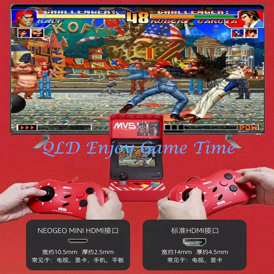 Original NEOGEO MINI Gamepad Controller, MVS Retro ARCADE Mini Video Game Pad Game Handheld, for 40th Anniversary