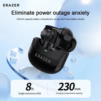 Lenovo Bluetooth Drahtlose Kopfhörer HT86 Intelligente Anrufgeräuschunterdrückung Ohrhörer Ultra Long Endurance HIFI Sound Kopfhörer Image