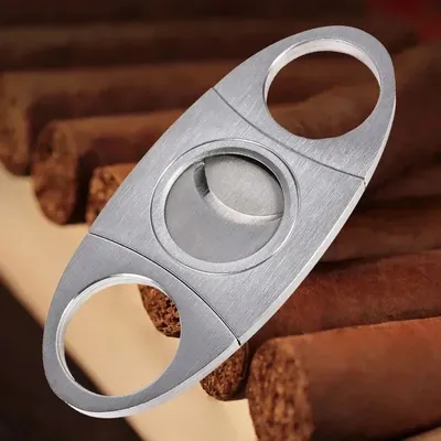 Cigarcutter Cigars Accessories Cigar Ashtrays Round Cigar Cutter Luxury Ashtray Set Accesories Lighters Smoking Household Home