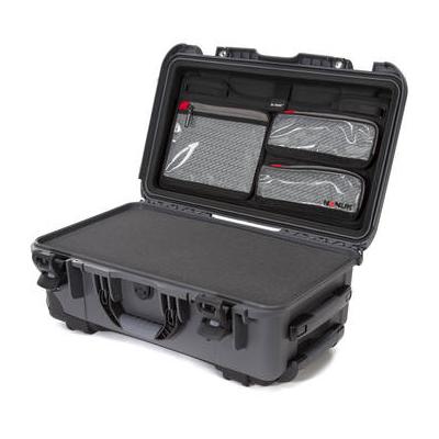 Nanuk 935 Wheeled Hard Case with Foam Insert & Lid Organizer (Graphite, 28.5L) 935-5007