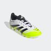 Fußballschuh ADIDAS PERFORMANCE "PREDATOR CLUB KIDS FG/MG", Gr. 34, bunt (cloud weiß, core schwarz, lucid lemon), Synthetik, sportlich, Schuhe, geeignet für Rasen- und Kunstrasenplätze