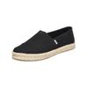 Espadrille TOMS "TOMS Halbschuhe Textil", Damen, Gr. 36,5, schwarz, Textil, casual, Schuhe