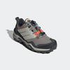 Wanderschuh ADIDAS TERREX "TERREX SKYCHASER", Gr. 39, trace braun, wonder aluminium, semi flash aqua, Textil, Synthetik, sportlich, Schuhe