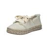 Espadrille TOMS "TOMS Halbschuhe Textil", Damen, Gr. 38,5, weiß (weiß, beige), Textil, casual, Schuhe