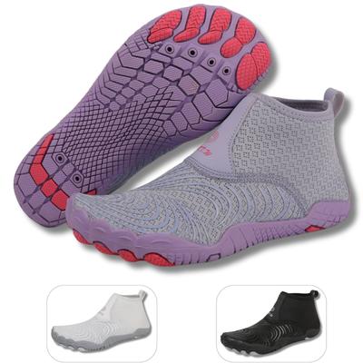 Barfußschuh DOTALES "Gripstep Barfußschuhe Damen & Herren Barfußschuhe", Herren, Gr. 38, Normalschaft, lila, Polyester, Textil, EVA, sportlich, Schuhe, Minimalschuhe Image