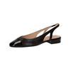 Slingpumps PETER KAISER "Peter Kaiser Pumps Leder", Damen, Gr. 38, schwarz, Leder, casual, Schuhe