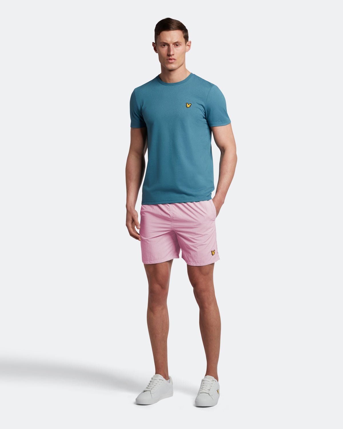 Lyle & Scott Badeshorts - Rosa Image