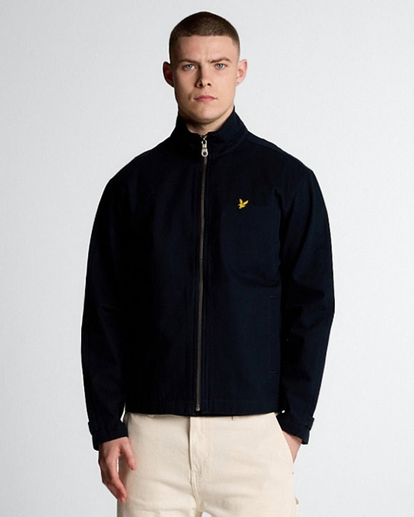 Lyle & Scott Hochkragen Twilljacke - Dunkelblau Image