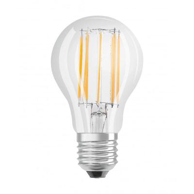 LED-Glühbirne Klarglas Standard E27, 7.5W, warmweiß. Image