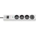 Brennenstuhl - Ciabatta elettrica con limitatore di sovratensione e porte usb hugo Cavo da 2 m