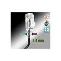 Cavo di Rete Ethernet Slim Cat 8 35 m Tondo Nero lan wan sftp 32AWG, 2000 MHz 40 Gbps con