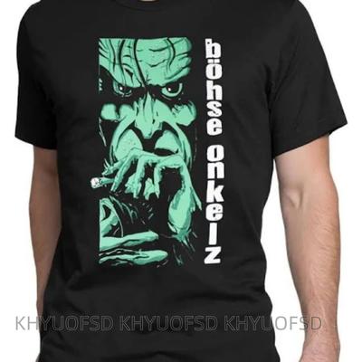 TEMU Bohse Onkelz Es Ist Soweit Shirt Men's Round Neck Short Sleeve, Breathable Casual Cotton T-shirt Image