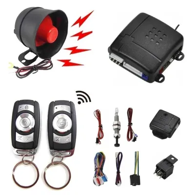 1 Set Auto Alarm System Fernbedienung von Auto Einbruch Alarm System Auto Vibration Alarm Anti Diebstahl Sicherheit System