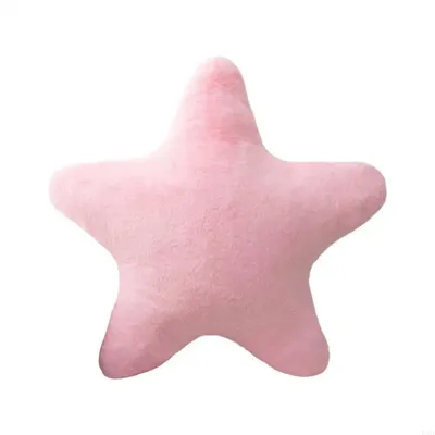 L43A Schöne Plüschkissen Star -Formkissen für Kinderzimmerdekoration Kissen Image