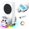 Cooling Stand for Xbox Series S Console with 3 Level Adjustable Speed Charger Base for Xbox Series S/X Controller with LED Light