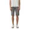 Shorts S.OLIVER, Herren, Gr. 30, N-Gr, grau, Web, Obermaterial: 79% Baumwolle, 20% Polyester, 1% Elasthan, unifarben, casual, regular fit kniefrei, Hosen, Sommerhose im Five-Pocket Style