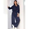 Shirtjacke HEINE "Jersey-Jacke", Damen, Gr. 34, blau (marine), 50% Modal, 44% Polyester, 6% Elasthan, unifarben, Langarm, Shirts
