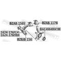FEBEST Lagerung, Lenker vorne rechts links für MERCEDES-BENZ NISSAN 2463304700 54501-5DA0A A2423300700 BZAB-117B