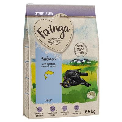 6.5kg Adult Sterilised Salmon Feringa Dry Cat Food